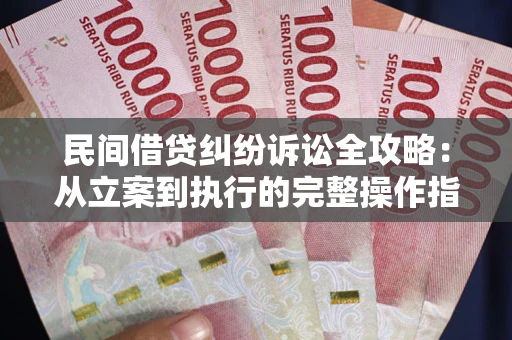 武汉民间借贷纠纷诉讼全攻略：从立案到执行的完整操作指南