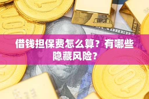 武汉借钱担保费怎么算？有哪些隐藏风险？
