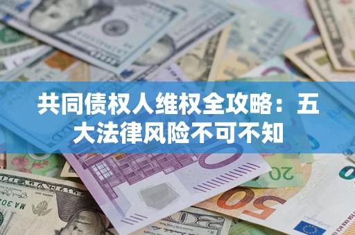 武汉共同债权人维权全攻略：五大法律风险不可不知