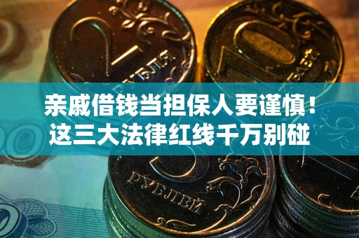 武汉亲戚借钱当担保人要谨慎！这三大法律红线千万别碰