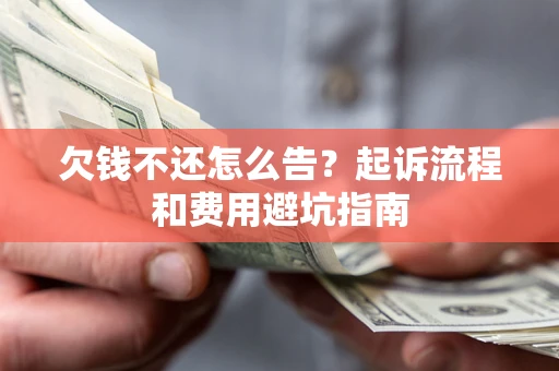 武汉欠钱不还怎么告?起诉流程和费用避坑指南 武汉欠钱不还怎么告?起诉流程和费用避坑指南