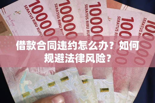 武汉借款合同违约怎么办？如何规避法律风险？
