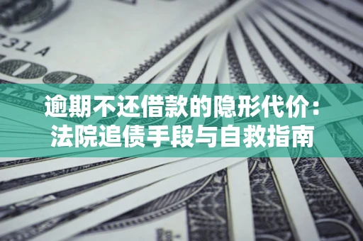 武汉逾期不还借款的隐形代价：法院追债手段与自救指南