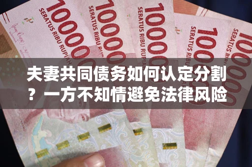 武汉夫妻共同债务如何认定分割？一方不知情避免法律风险必看！